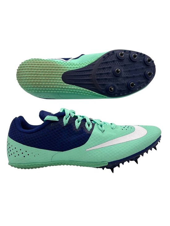 Nike Shoes - Nike Rival S Racing Sprint Track Spike Shoes Womens US 8 EU 39 Mint Green & Navy